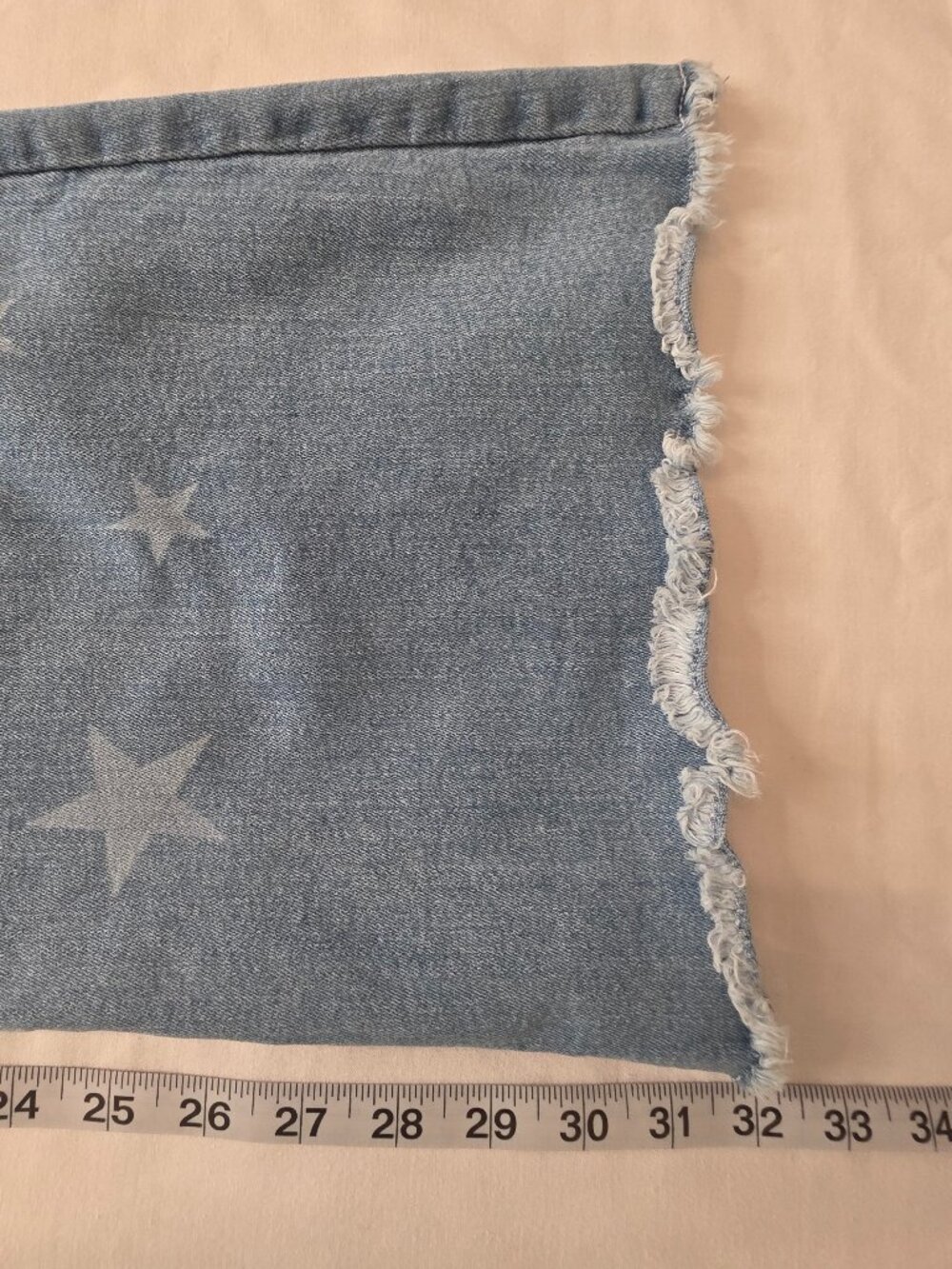 Nasty Gal "Written in The Stars" Denim Flare Jeans, Size 8 - Picture 5 of 7